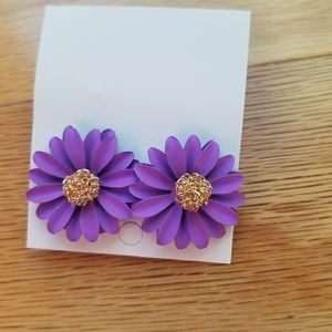 New light purple earrings